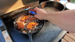Blackstone Griddle Cooking Deep Fried Chicken 3 Ways Recipes