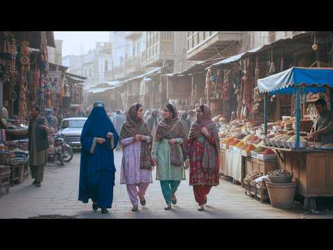 🇦🇫 Kabul, Afghanistan - 4K Walking Tour & Captions with an Additional Information