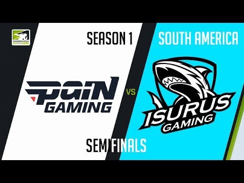 [POR] paiN Gaming vs Isurus Gaming (Part 1) | OWC 2018 Season 1: South America [Semifinals]