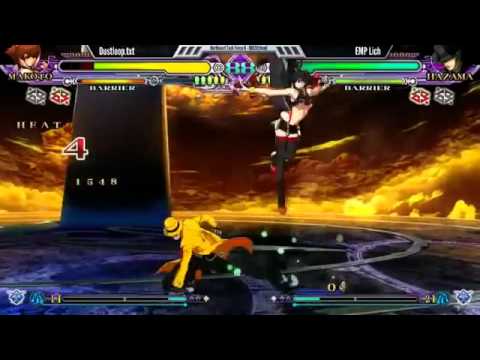 NTF 5/25/2013 BBCS:EX Tournament 3rd Place Battle - OmniSScythe (Makoto) VS Lich (Hazama)
