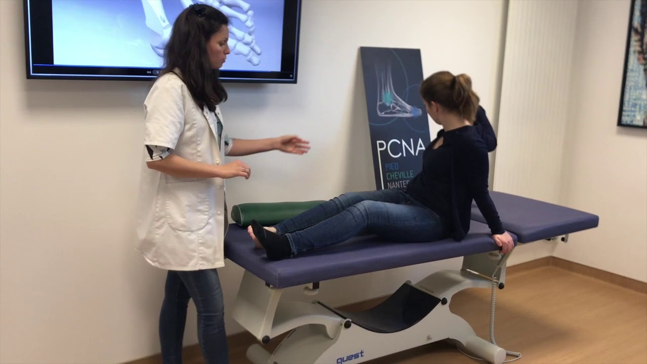 PHASE 1 : reconditionnement rééducation cheville après chirurgie (reconstruction ligamentaire)