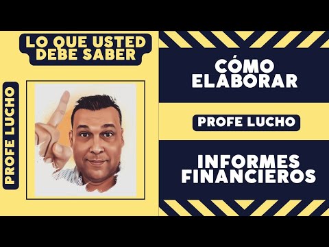 , title : 'Cómo Elaborar un Informe Financiero / indicadores y Análisis.'