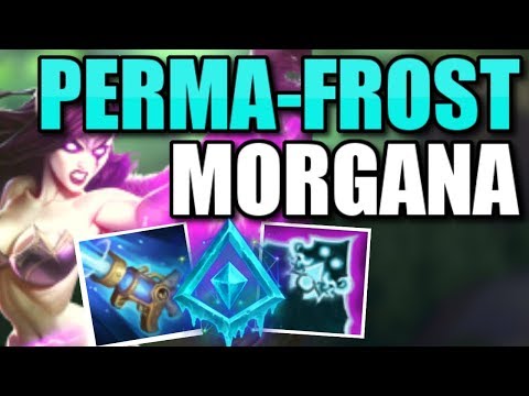 PERMA FROST MORGANA BUILD = UNDODGEABLE SKILLSHOTS!  NEVER MISS AGAIN!  || League of Legends