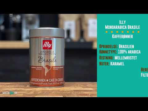 Illy Monoarabica Brasile kaffebønner | Kaffe-tjek fra MoccaJoe.dk