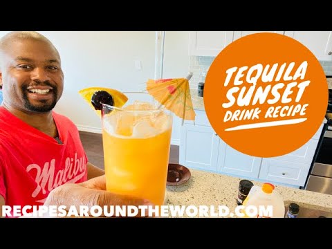 image-What's the difference between a tequila sunrise and a tequila sunset?