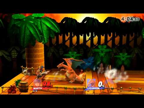 SSB4 ガチ部屋　Marth VS Charizard