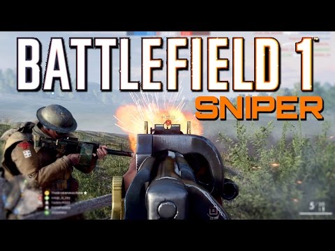 Battlefield 1: Sniper MVP - Giant's Shadow (PS4 Pro Multiplayer Gameplay)