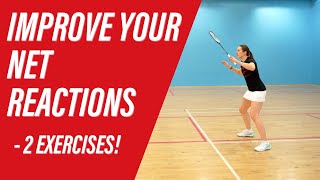 Improve your net reactions with Badminton Insight