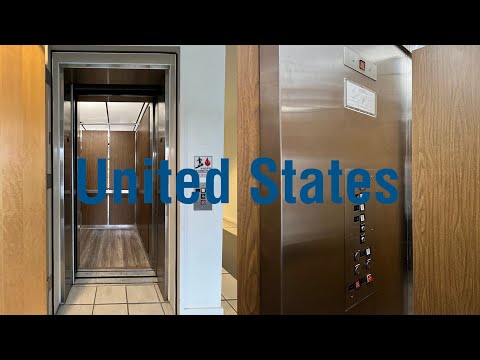 United States Square Button Hydraulic Elevator - 91 Westborough Blvd - South San Francisco, CA