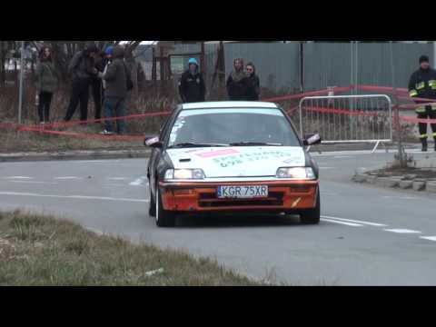 Hajduk Jarosław / Wroński Stanisław - Honda Civic - KJS Babski Super OeS Gorlice 06-03-2016
