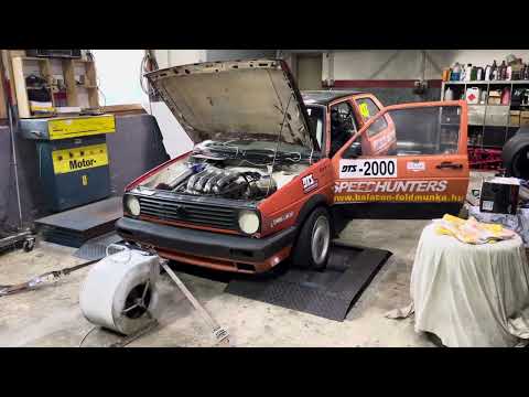 VW Golf 2 GTI 16V ABF - DYNO RUN