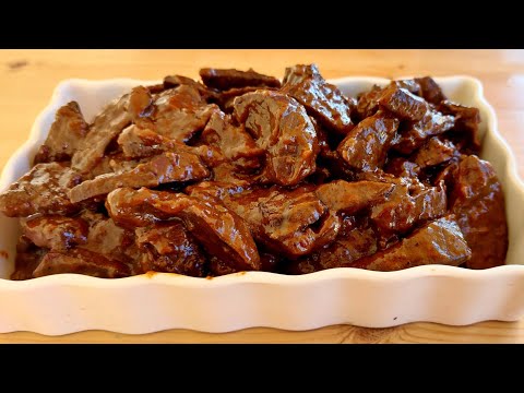 Amazing Delicious Fried Beef Liver |Asmr cooking