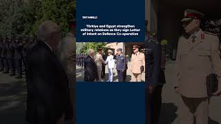 Turkey and Egypt sign Letter of Intent on Defence Cooperation in Ankara