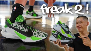 Nike Zoom Freak 2 Performance Review! - Testing Giannis' NEWEST Basketball Shoe