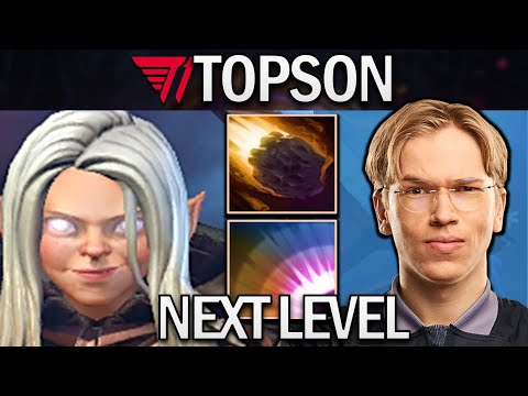 Invoker Dota 2 7.32 Gameplay T1.Topson with Next Level Meteor #dota2 #dota2gameplay