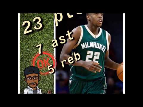 Kris Middleton Highlights Bucks vs Pelicans March 2019
