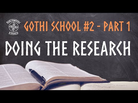 Learn as you Gothi // Lesson 2 // Doing the Research