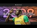 Usain Bolt S 200m World Record World Athletics Championships Berlin 2009