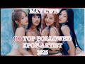 MOST FOLLOWED KPOP ARTISTS 2025 ON SPOTIFY MAY CW 19