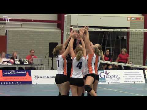 Volleybal Dames 2e Divisie A: Betech Olhaco D1 - VC Sneek D3 [22-09-2018]