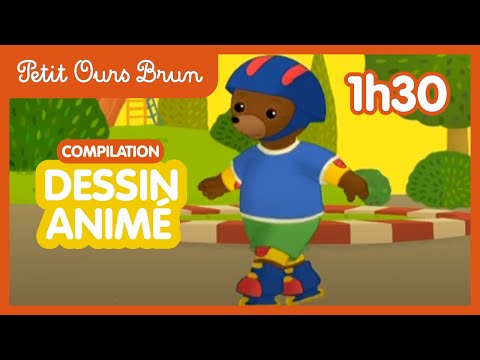 💪  Petit Ours Brun fait du Roller ! 💪  Nouvelle compilation d'épisodes