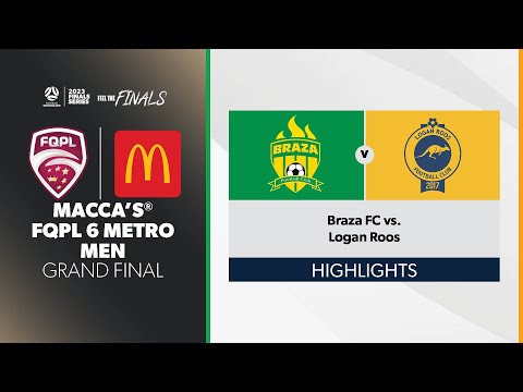 Macca's® FQPL 6 Metro Men Grand Final - Braza FC vs. Logan Roos Highlights