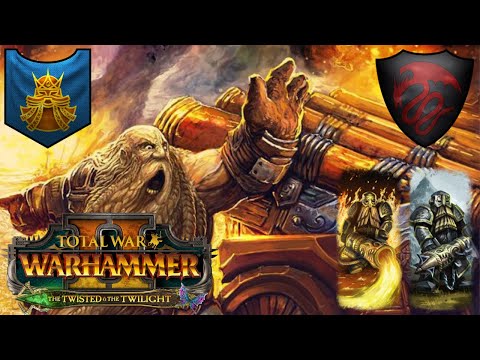 I LOVE The Flame Cannon! Dwarfs Vs Vampire Counts. Total War Warhammer 2, Multiplayer