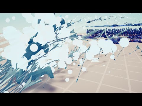 GENOS vs 290x ICE ARCHERS | Totally Accurate Battle Simulator TABS