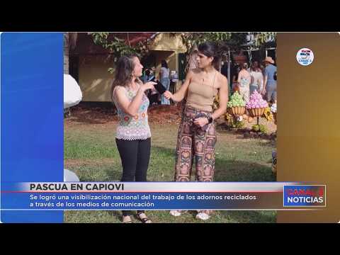 Pascua en Capioví: cerca de 10.000 personas recorrieron la localidad en Semana Santa