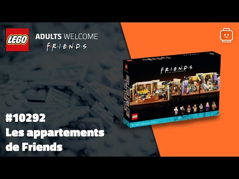 LEGO Adults Welcome 10292  Les appartements de Friends