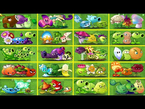 Random 20 Team Plants Battles - Who Will Win? - PvZ 2 Team Plants vs Team Plants