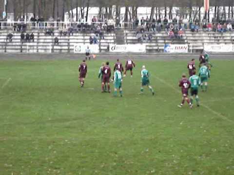 Dąb Dębno-Kaszubia Kościerzyna 1:0 skróty 15.11.2008