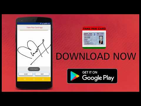 Fake PAN Card Maker Prank Video