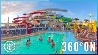 Oasis of the Seas: Amplified Pool Deck in 360º Oasis of the Seas: Amplified Pool Deck in 360º