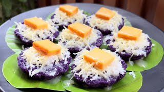 Ganitong Dessert naman ang gawin mo sa glutinous flour | Puto Bumbong