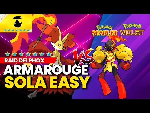 SOLANDO RAID DELPHOX SUPER FÁCIL EM POKÉMON SCARLET VIOLET | NINTENDO SWITCH