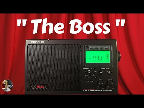 C.Crane CC Radio 3 AM FM WX 2m HAM BT Radio-Test