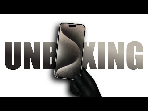 Apple iPhone 15 Pro - ASMR Unboxing
