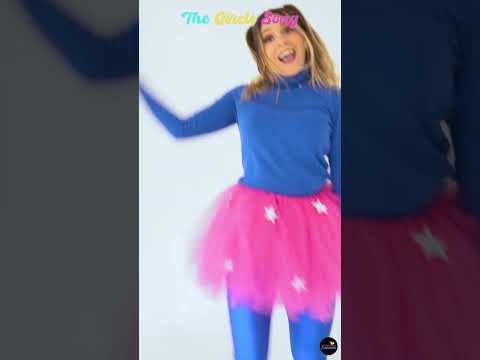 The Circle Song #cartoon #educational #fun #shape #circledance  #hulahoop #circle #circlesong