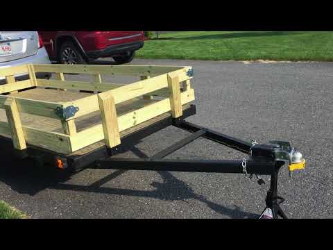 Stake Sides for Harbor Freight Trailer for under $80
