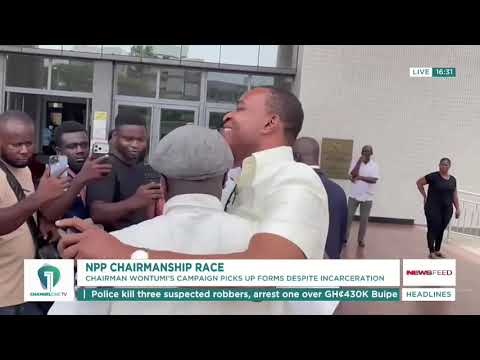 Chairman Wontumi Picks NPP National Chairman Nomination Forms