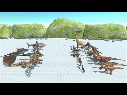 7 Strongest Unit VS All Dinosaurs  & Mutant Primates  - Animal Revolt Battle Simulator