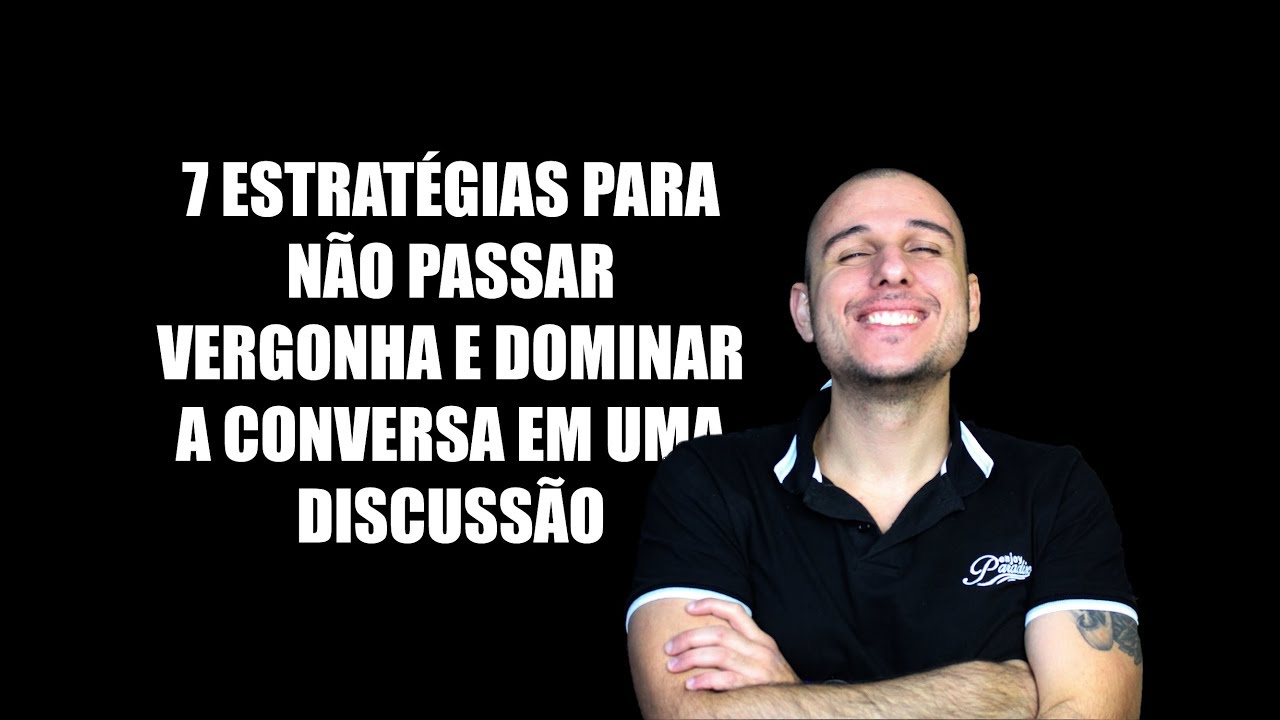 Como Não Passar Vergonha e Dominar a Conversa em uma Discussão? | Persuasão | Thiago Burigatto