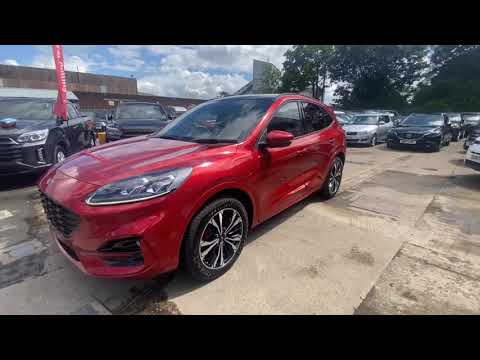 BRAND NEW FORD KUGA ST-LINE X PHEV PLUG IN HYBRID IN LUCID RED AUTOMATIC IN LUCID RED