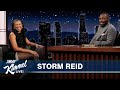 Storm Reid on Euphoria Fans, Going to College at USC & Working with Kevin Bacon & Machine Gun Kelly