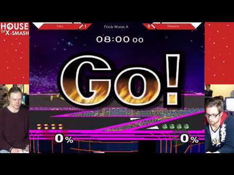 House of X-Smash - Taka vs Krisspear - Pools Wave A - Melee