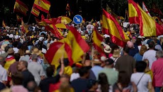 Madrid'de on binler, İspanya Başbakanı Sánchez'in istifasını istedi
