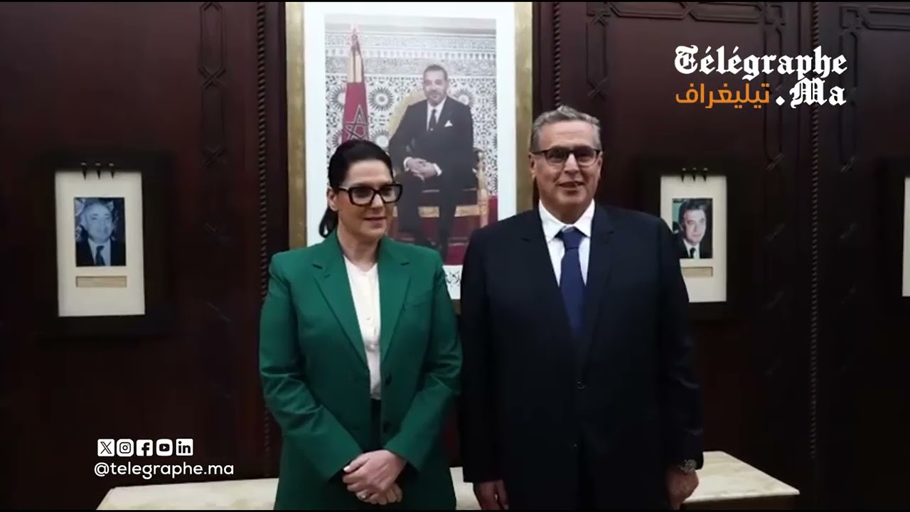 بالفيديو.. مراسم تسليم السلط بين عزيز أخنوش وفاطمة الزهراء المنصوري