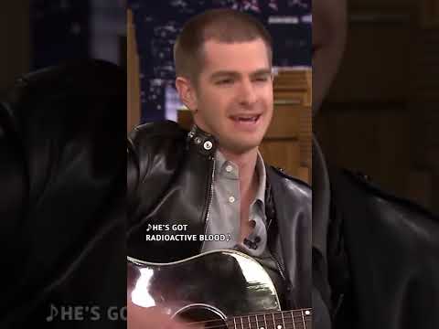 Andrew Garfield sings the main theme of Spider-Man