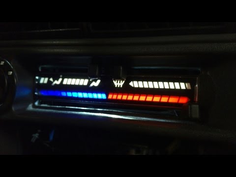 Подсветка печки 2114 ставим диодную ленту и как заменить лампочки